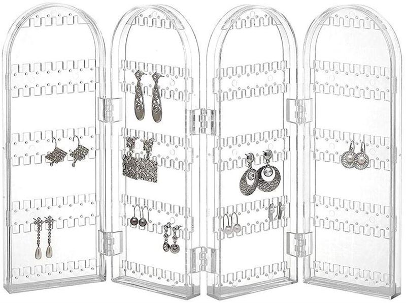 Earring Stand - Jewellery stand for earrings & necklaces - 4 sides - | Fashiongirl