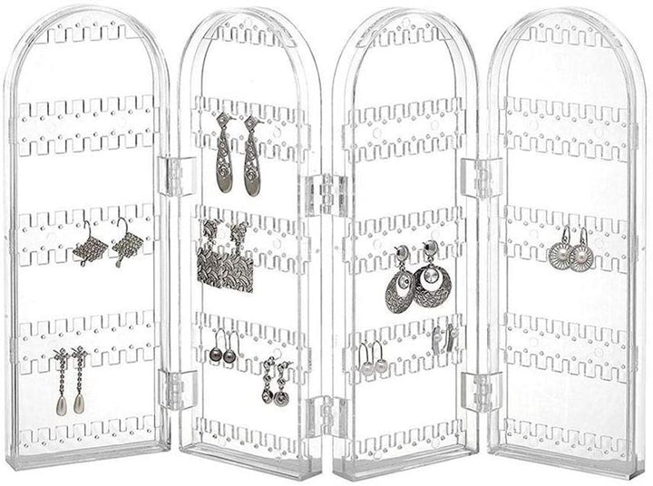 Earring Stand - Jewellery stand for earrings & necklaces - 4 sides - | Fashiongirl