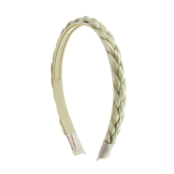 Faux Hairband w/ twisted Hair fl. colours -