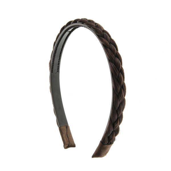 Faux Hairband w/ twisted Hair fl. colours -