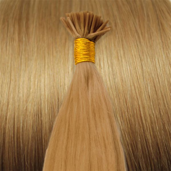 50 cm Cold Fusion hair extensions medium blonde 27# - | Fashiongirl