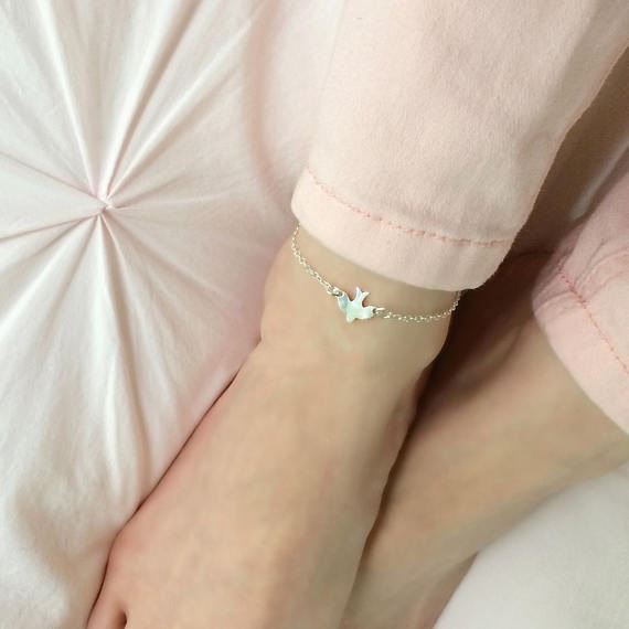 Ankle chain Bird - | Fashiongirl