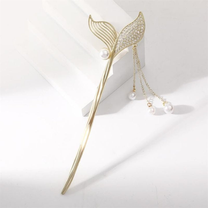 Chris Rubin Halia Hair Stick - Rhinestones - | Fashiongirl