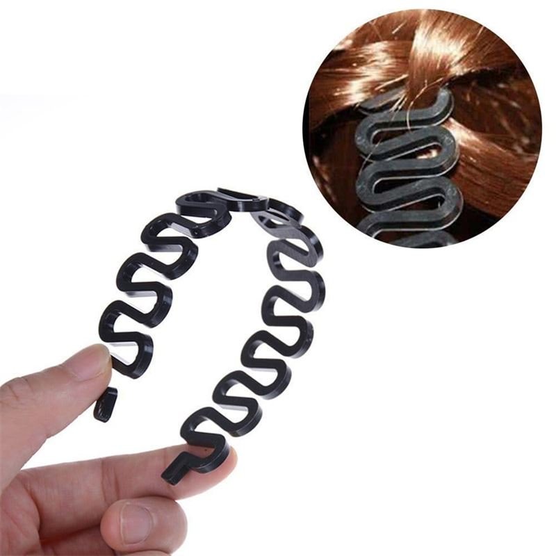 Hair Braider 15 cm - Create perfect herringbone braids - | Fashiongirl