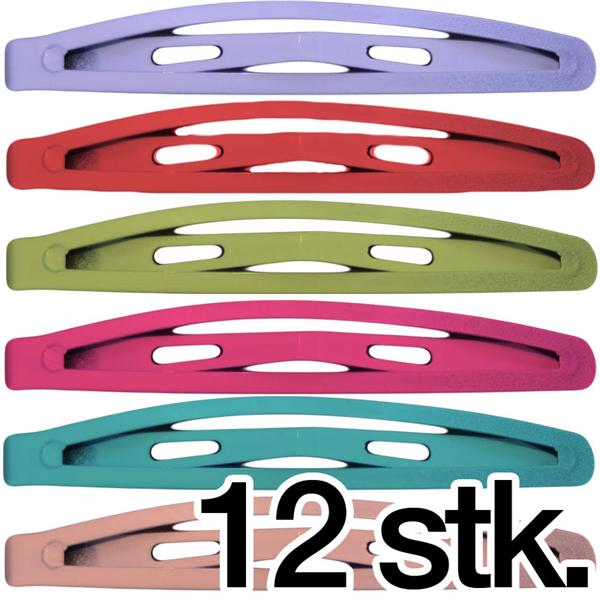 Hair clips in Pastel colours - 10 pcs - | Fashiongirl