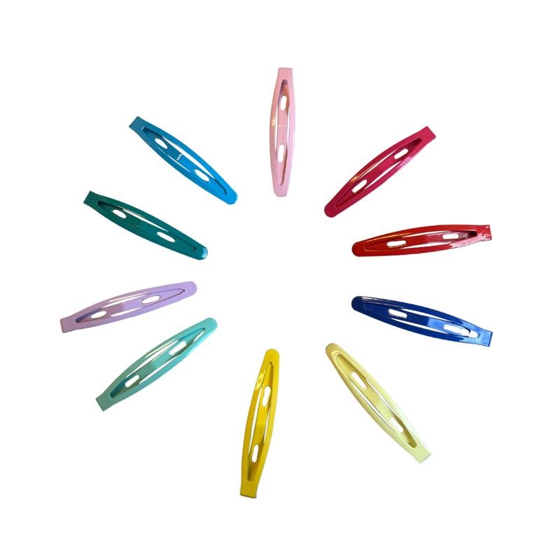 Hair clips in Pastel colours - 10 pcs - | Fashiongirl