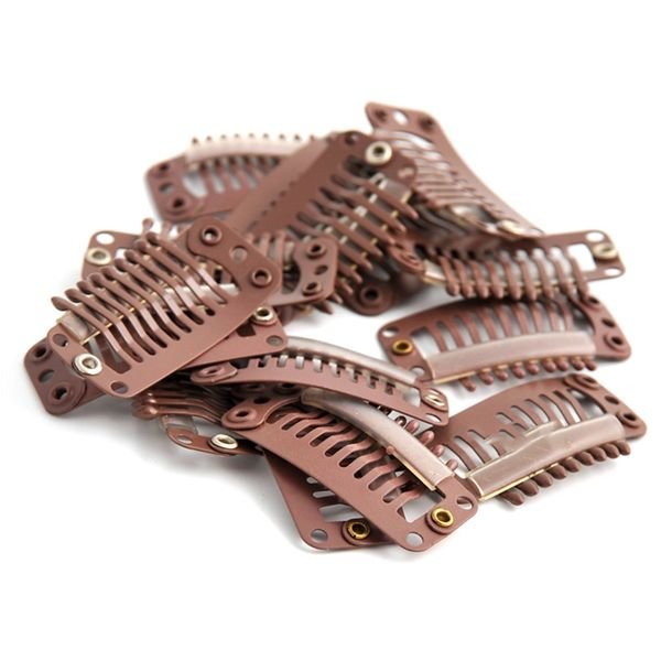 Loose Clips for Extensions - Multi - colours (20 pcs) - | Fashiongirl
