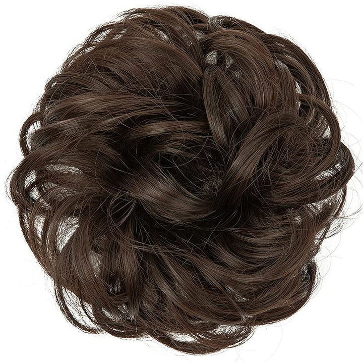 Messy Curly Hair for bun #2/30 - Brown - Hair Accessories | Fashiongirl
