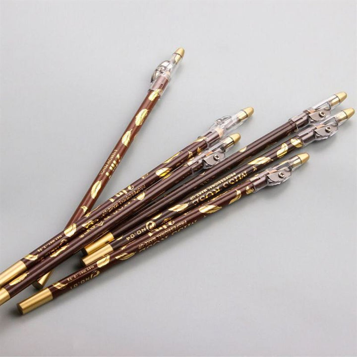 Miss Rose Eyebrow Pencil / Eyebrow Brush - No. 1 Dark Brown - | Fashiongirl