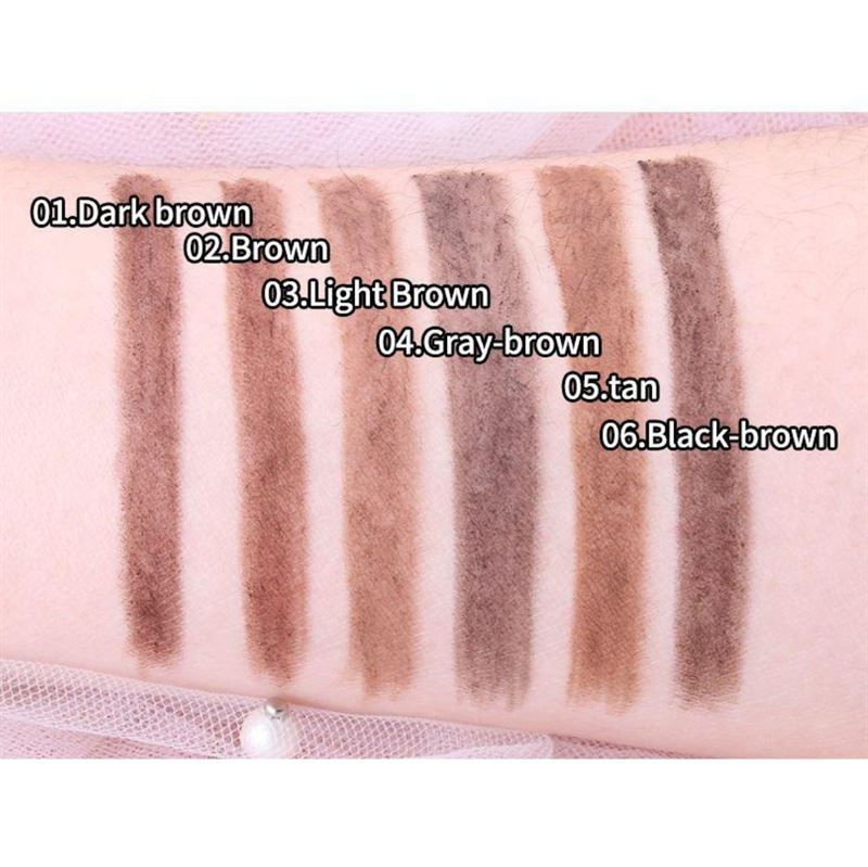 Miss Rose Eyebrow Pencil / Eyebrow Brush - No. 1 Dark Brown - | Fashiongirl