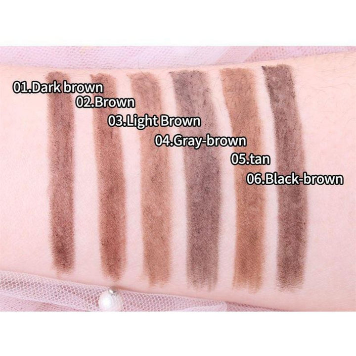 Miss Rose Eyebrow Pencil / Eyebrow Brush - No. 1 Dark Brown - | Fashiongirl