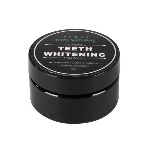 Teeth Whitening black toothpaste with activated charcoal (30 g) - | Fashiongirl