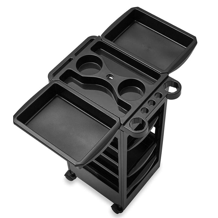 UNIQ hairdressing trolley / trolley roller table - Black - | Fashiongirl